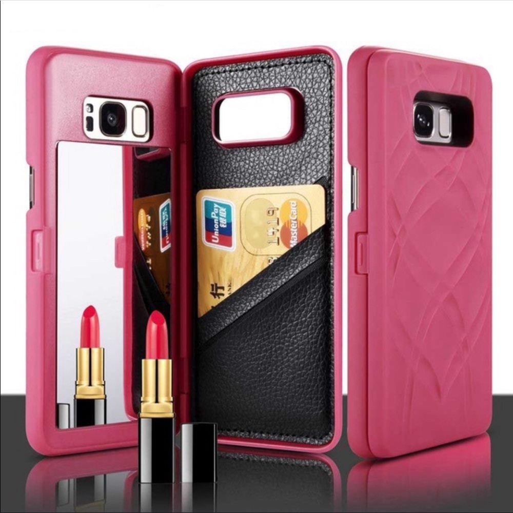 NWT Fuchsia Or Black Case for IPhone X/XS